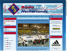 Tablet Screenshot of budoscore.nl